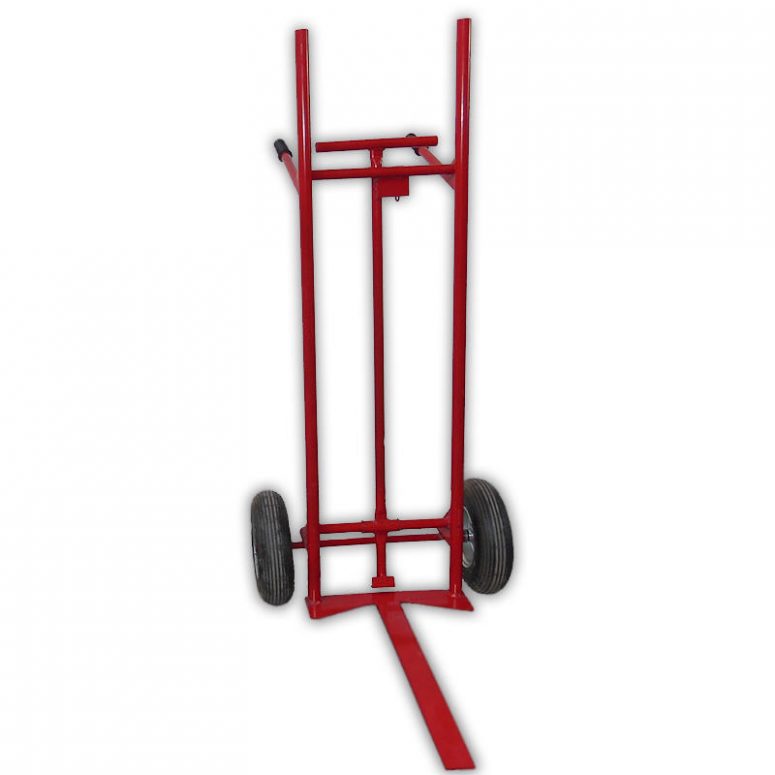 Nose tyre trolley - front view