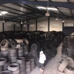 Coton warehouse in Santo Domingo, Dominican Republic - inside